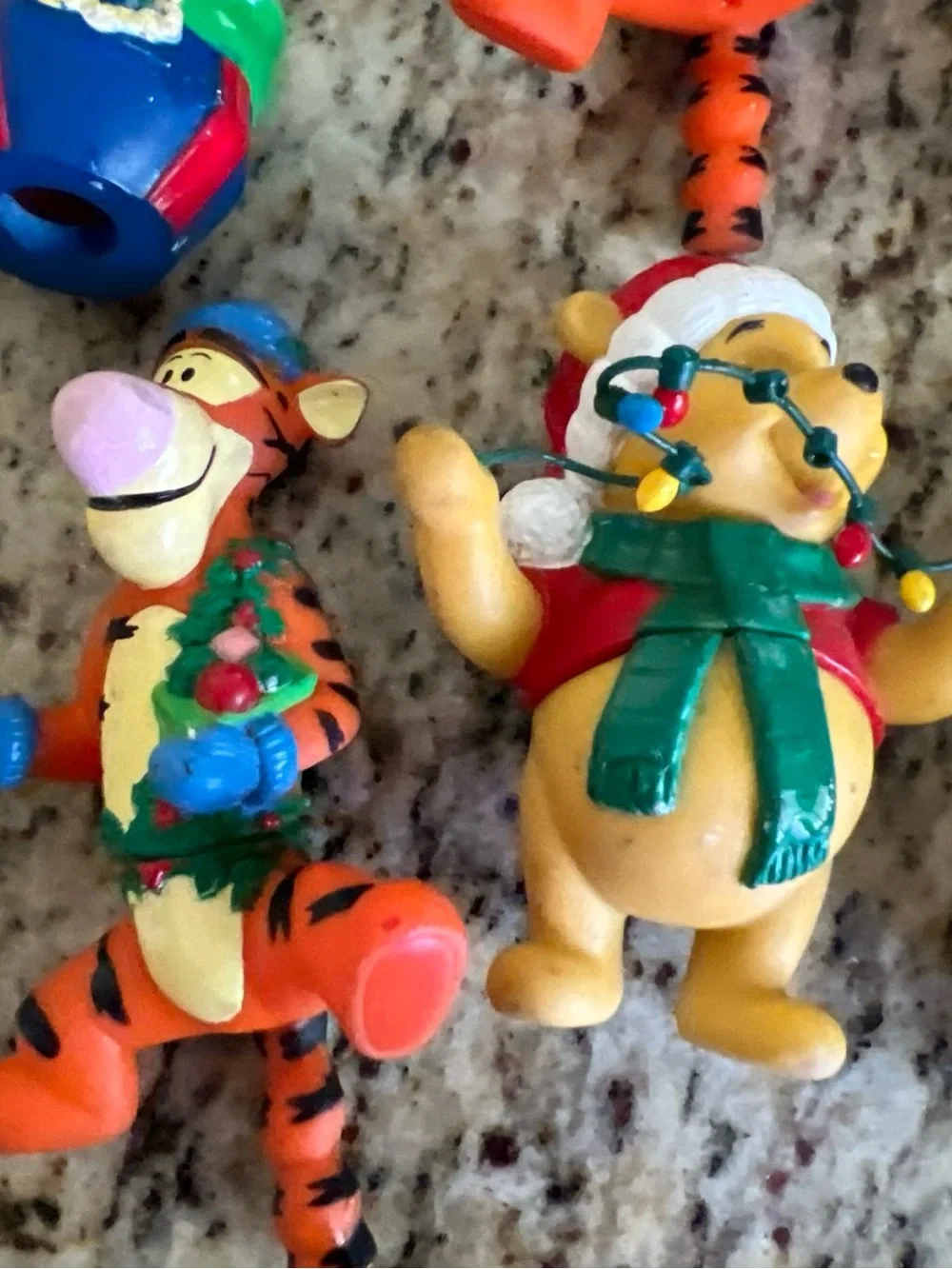Vintage Winnie The Poo Tigger, piglet Christmas light covers